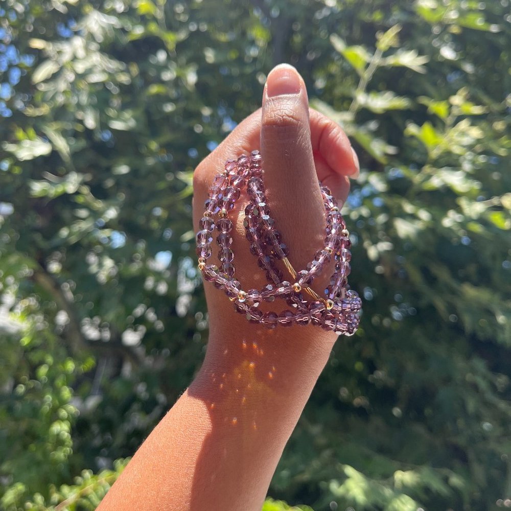 "Vivi" (18K Gold Filled Accents- 1PCS)